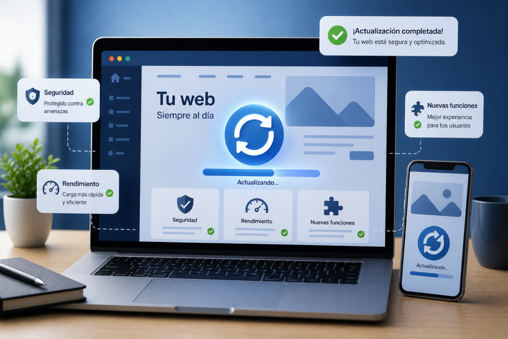 ¿Por qué es necesario tener tu página web actualizada? No te olvides de su mantenimiento